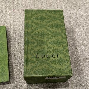 Gucci Green Patterned Storage Box
